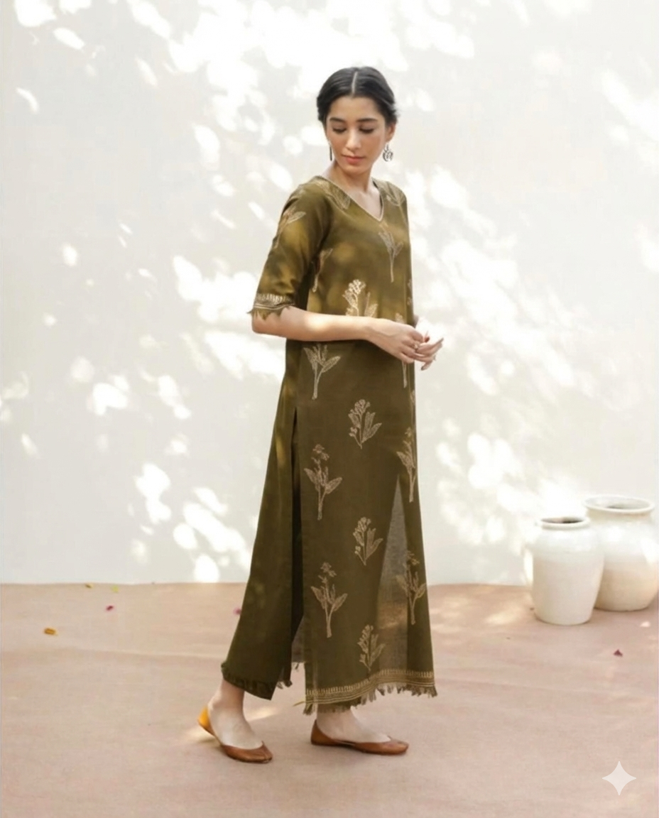 NF-1807 Mahrani Luxury Embroidered with Ready to Wear Dubata Lawn 3Pc