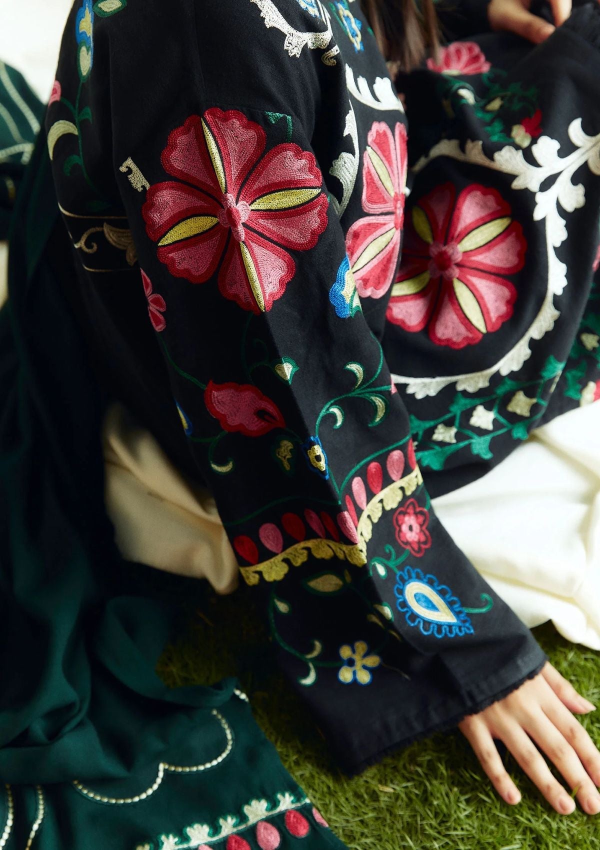 NF-122 Coco By Zara Shahjhan Embroidered Danak 3PC