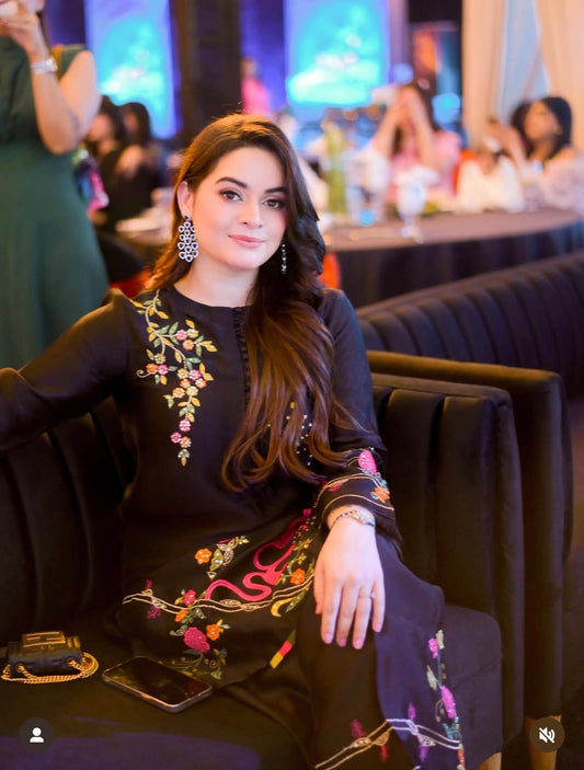 NF-5270 Amin Minal Luxury Embroidered Winter Special 2PC