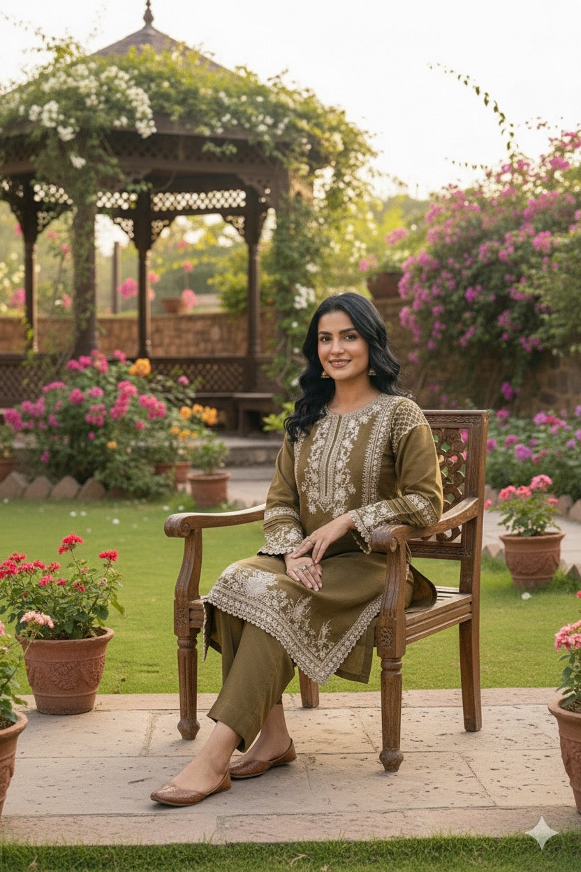 NF-211 Zaha Embroidered Marina 2PC