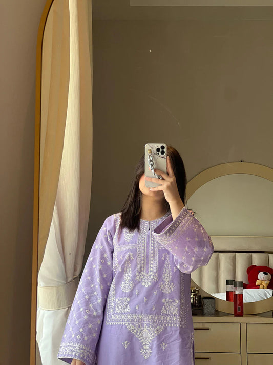 NF-112 Umza Luxury Embroidered Danak 2PC