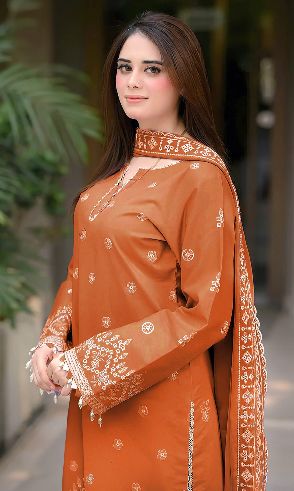 NF-307 Libas Chickenkari Special lawn 2PC