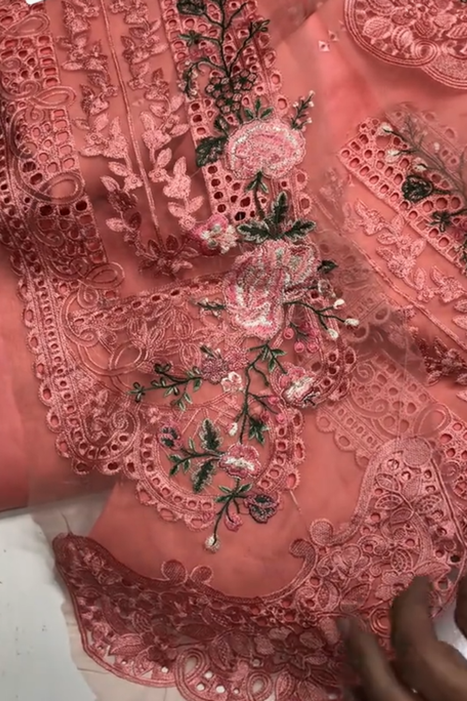 NF-299 Maria B Luxury Party Wear Chickenkari Lawn 2PC