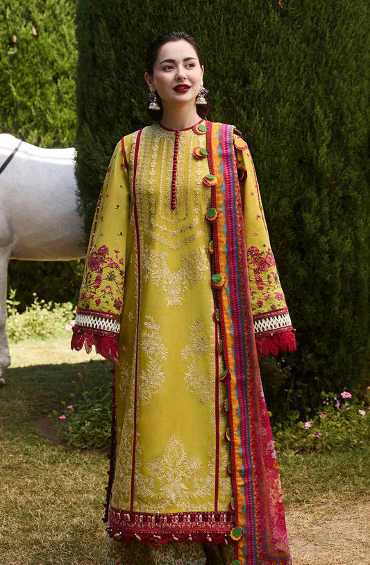 NF-328 Hussain Rehar Luxury Winter Collection 3PC