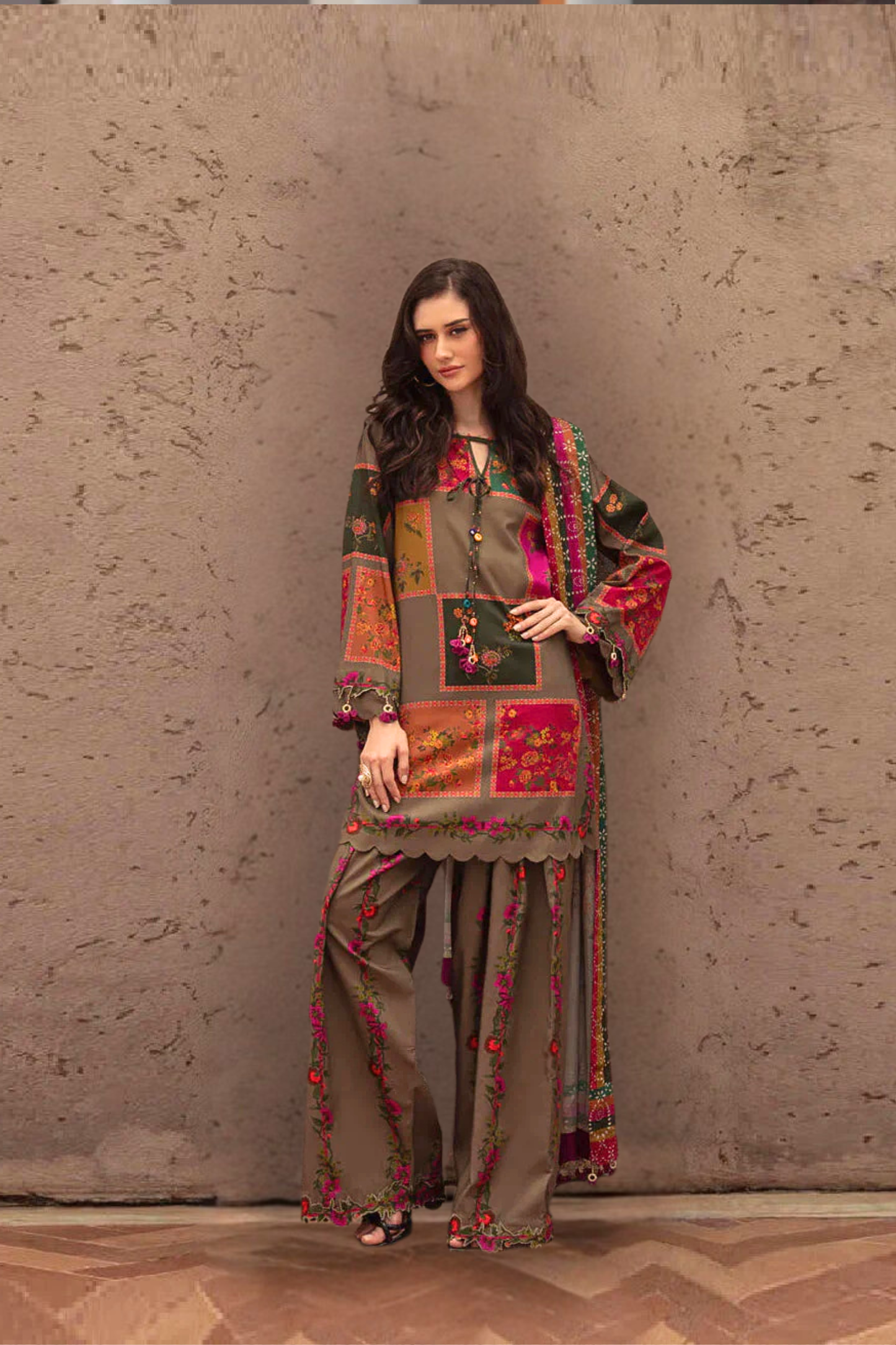 Nf-2603 Charizma Most Trending Lawn 3PC