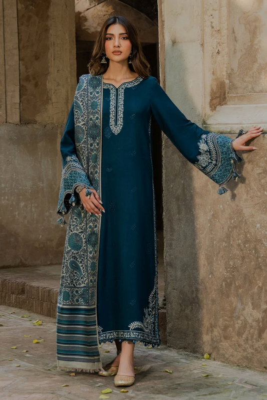 NF-8162 Izel Luxury Embroidered Winter Special-3PC