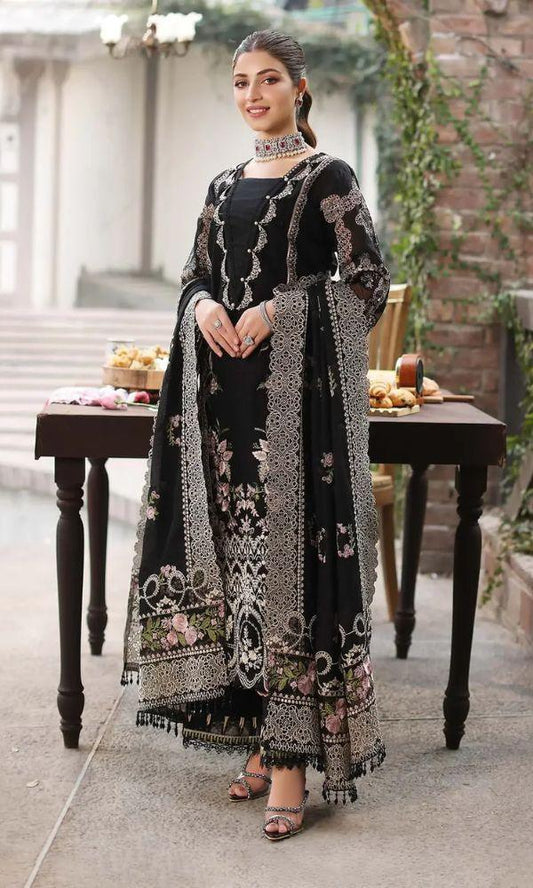 Kahf by Kinza Hashmi Luxury Embroidered Lawn Ready to wear Dubata 3PC
