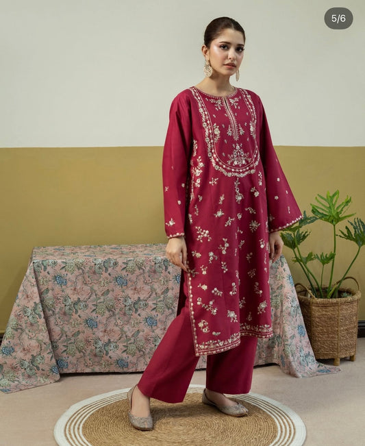 NF-1833 Urge Luxury Embroidered Lawn 2PC