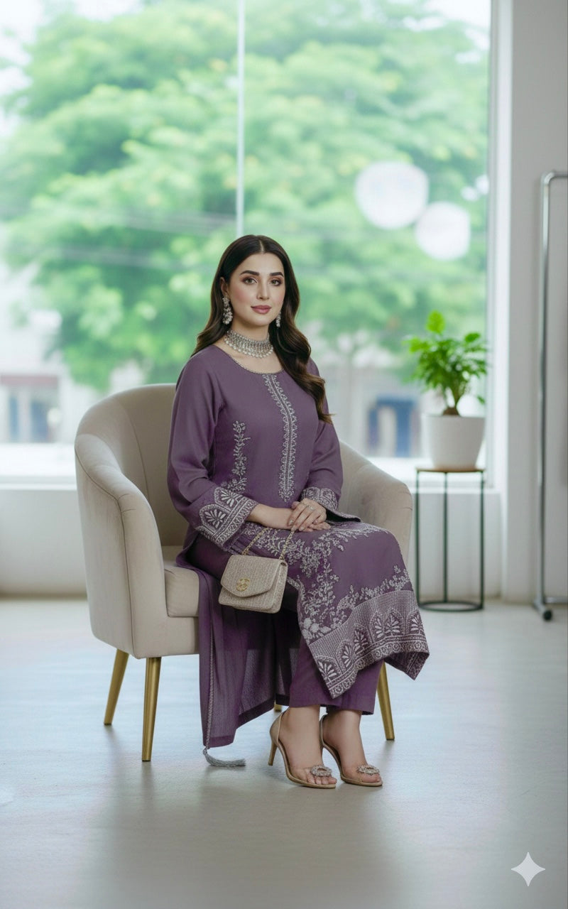 NF-300 Zarkash Most trending lawn 3PC