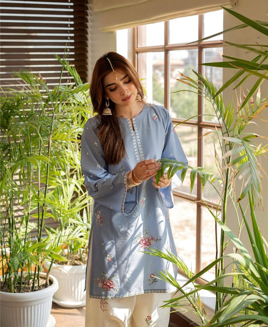 NF-340 Urge Embroidered Most Trending Lawn 2PC
