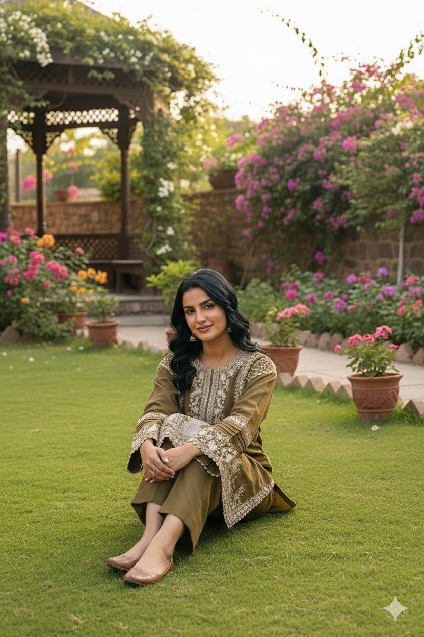 NF-211 Zaha Embroidered Marina 2PC