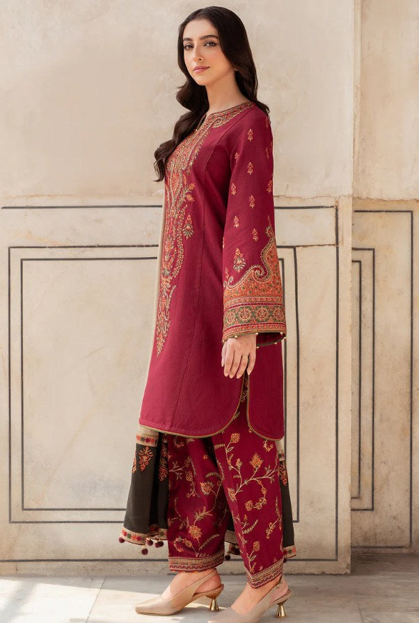 NF-804 Jazmin Luxury Embroidered Lawn 3PC