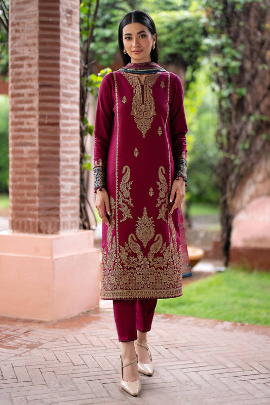 NF-837 Jazmin Luxury Khaddar Embroidered 2PC