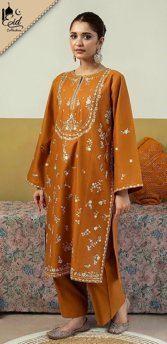 NF-1833 Urge Luxury Embroidered Lawn 2PC