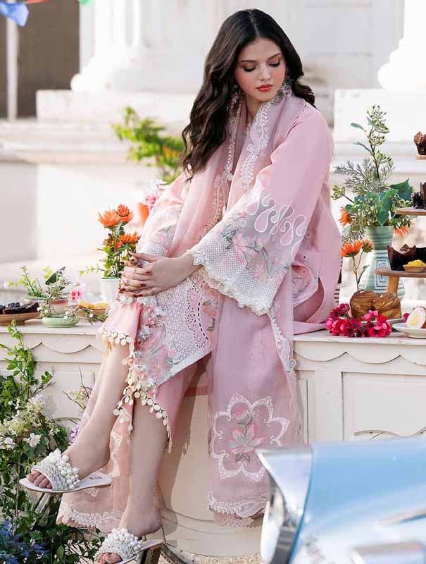 NF-805 Bin-Ilyas Luxury Chickenkari Special Lawn 3PC