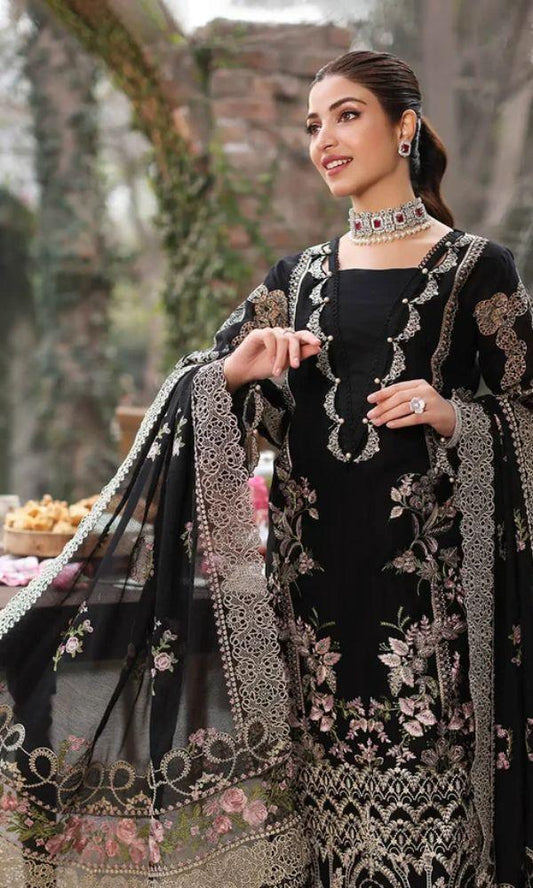 Kahf by Kinza Hashmi Luxury Embroidered Lawn Ready to wear Dubata 3PC