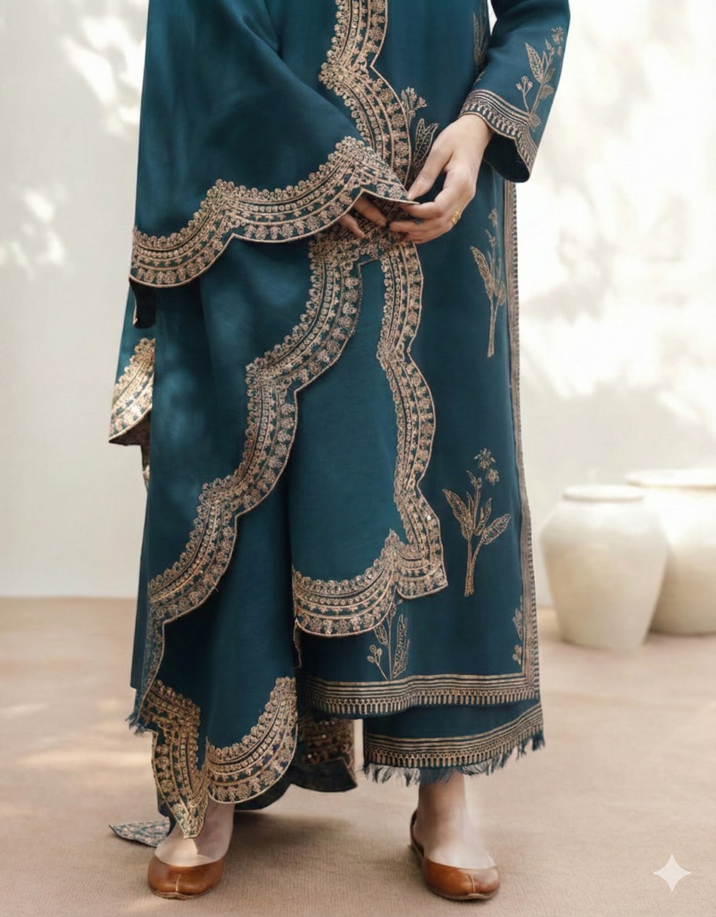 NF-1807 Mahrani Luxury with Ready to Wear Dubata Lawn 3PC