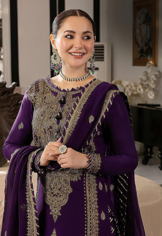 NF-330 Asim Jofa Luxury Embroidered lawn 2pc