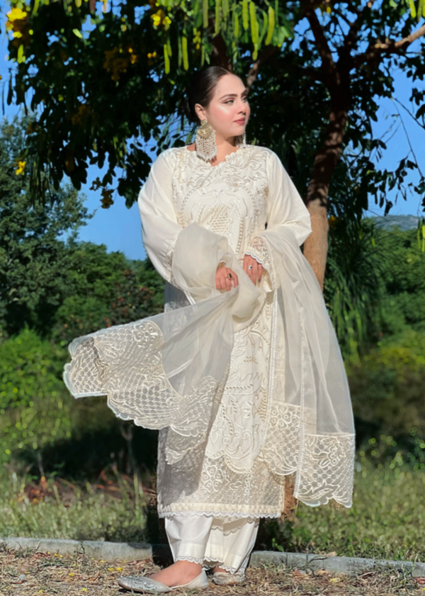 NF-810 Maria b Chickenkari Special with Ready to wear Dubata Lawn 3PC