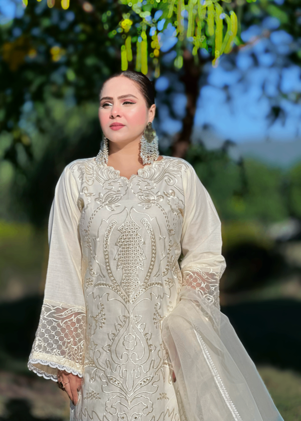 NF-810 Maria b Chickenkari Special with Ready to wear Dubata Lawn 3PC