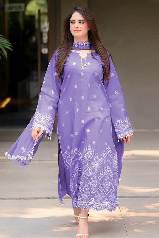 NF-307 Libas by Umza Luxury Chickenkari Lawn 2PC